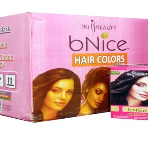 bNice Dark Brown Hair Color 42 (Sachet and Tube)