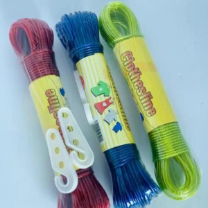 Cloth Laundry Rope PVC Coated Metal Cloth Drying Wire – 25 Meters