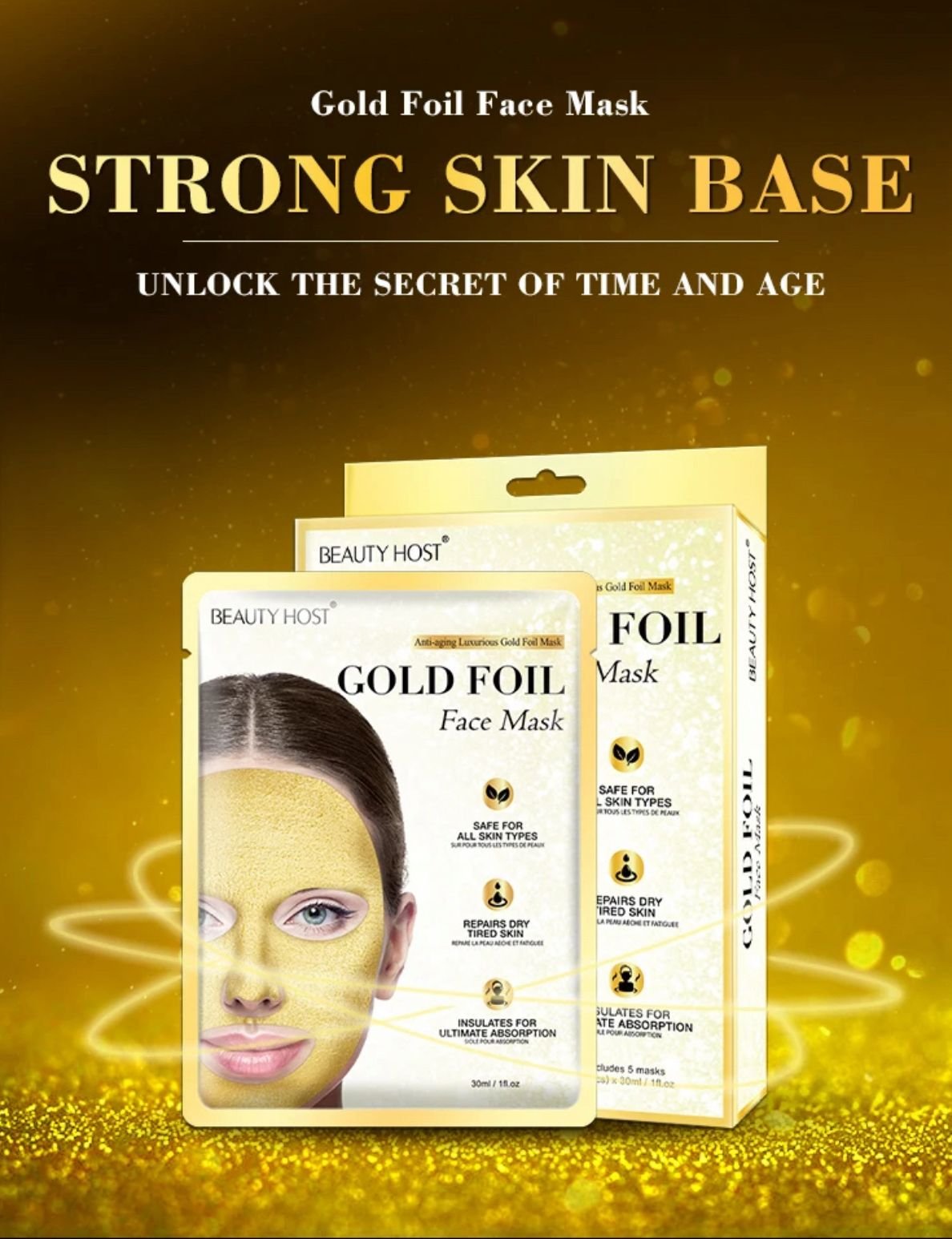 24K Gold Peel-Off Mask