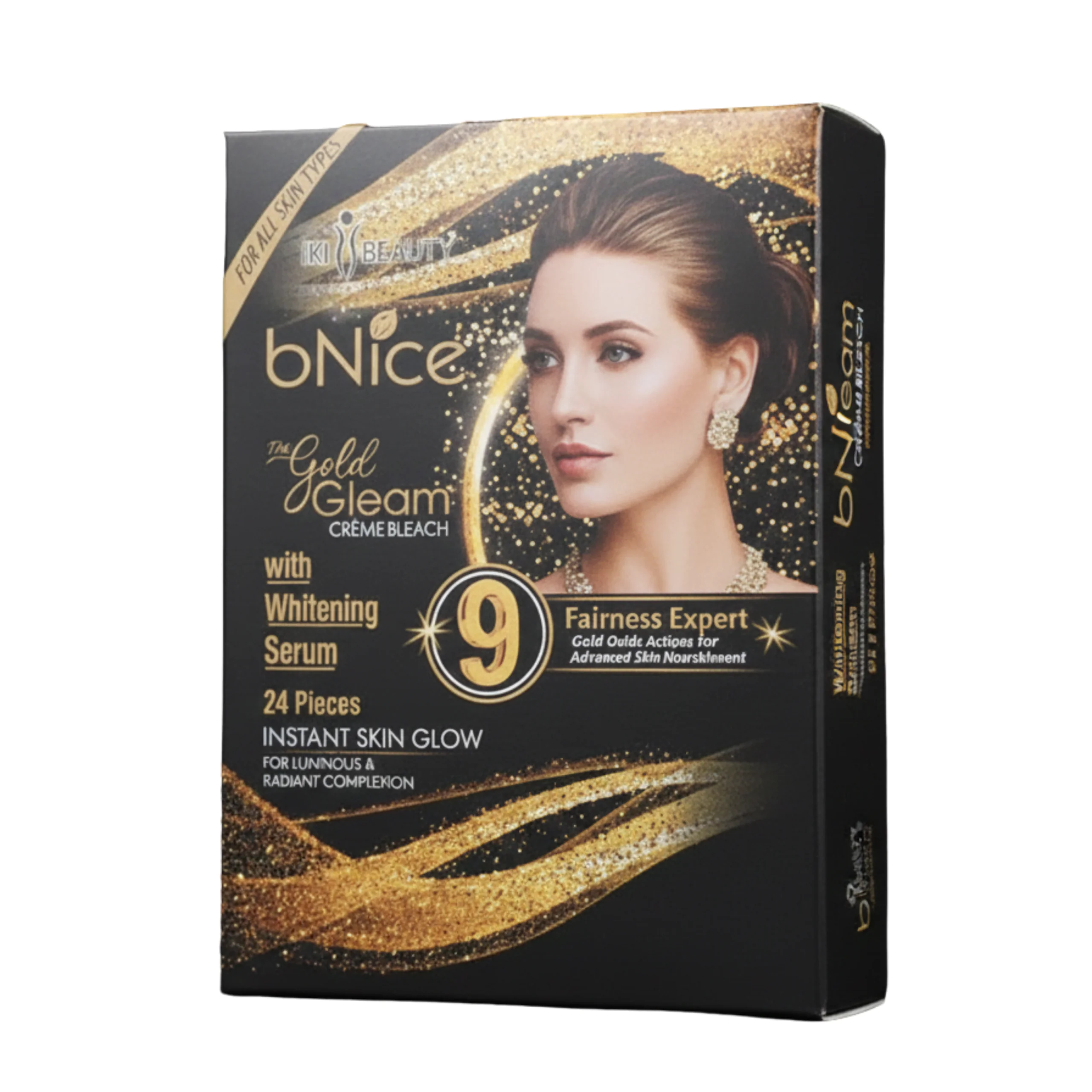 bNice Gold Gleam Creme Bleach With Free Whitening Serum - Image 2