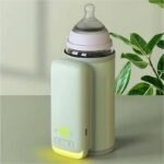 Baby Bottle Warmer, USB Rechargeable Wireless Bottle Warmer for Outdoor