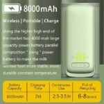 Baby Bottle Warmer, USB Rechargeable Wireless Bottle Warmer for Outdoor - Image 8