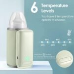 Baby Bottle Warmer, USB Rechargeable Wireless Bottle Warmer for Outdoor - Image 4