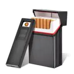 Premium Cigarette Case with USB Rechargeable Lighter - Image 7