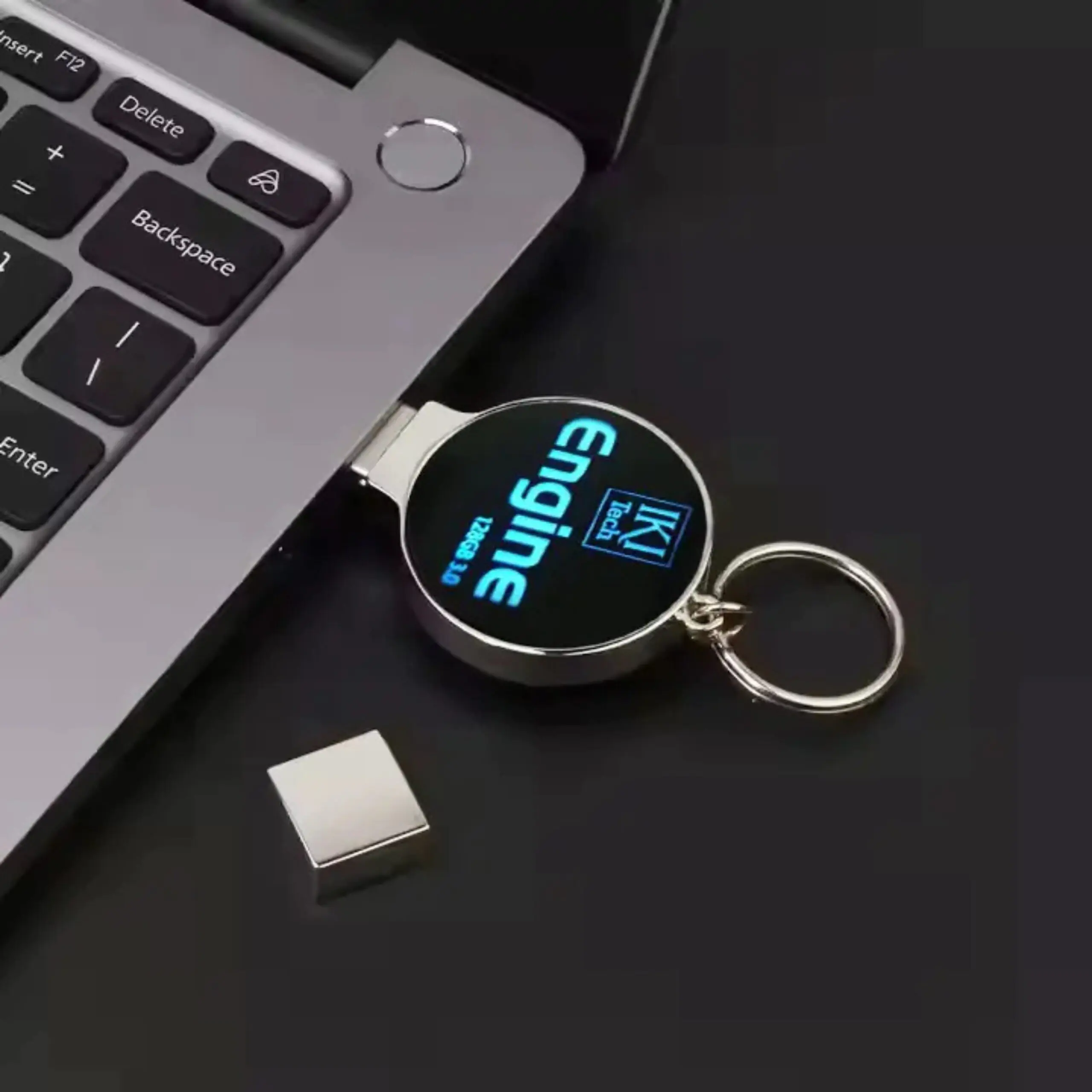 LED Gold USB Flash Drive  (128GB | USB 3.0) - Image 3