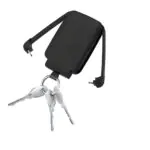 4000mAh Key Fob Universal Power Bank with Built-In Charging Cables