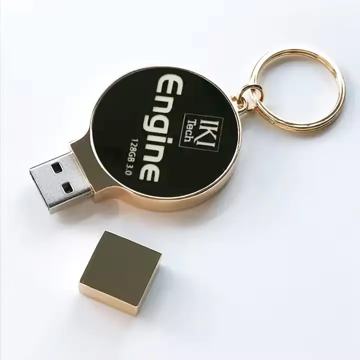 LED Gold USB Flash Drive  (128GB | USB 3.0) - Image 6
