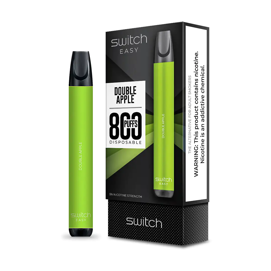 SWITCH 800 PUFFS DOUBLE APPLE VAPE - Image 1