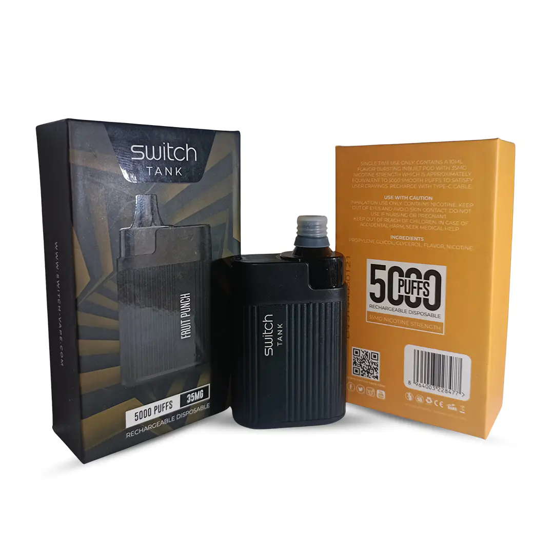 5000 Puffs Switch Tank - Fruit  Punch - Vapes - Image 3