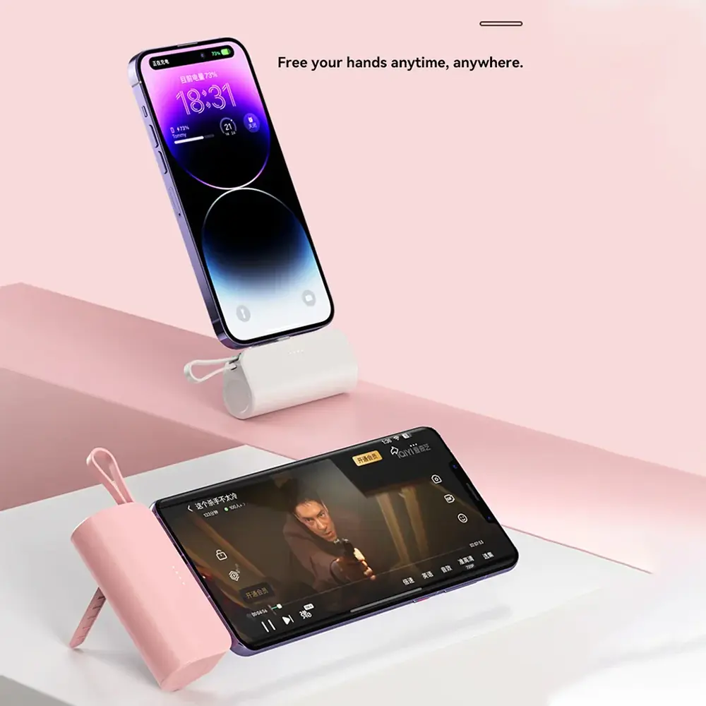 Mini  5000mAh Power Bank For Android & iPhone - Image 4