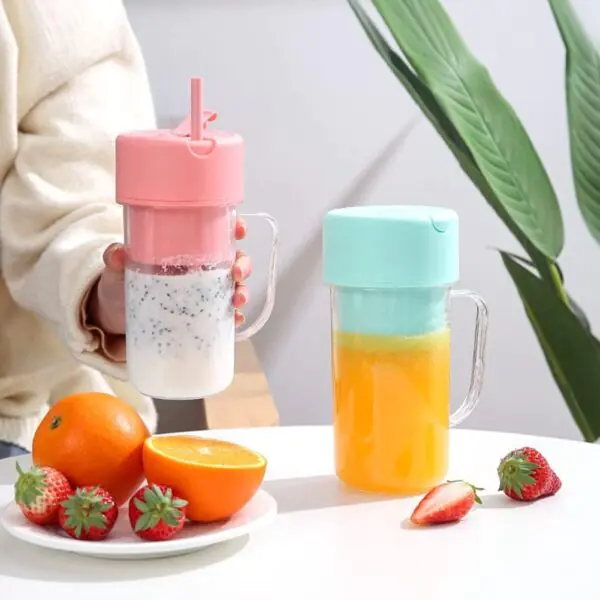 400 Ml Portable Blender Juicer Mug - Rechargeable - Image 3