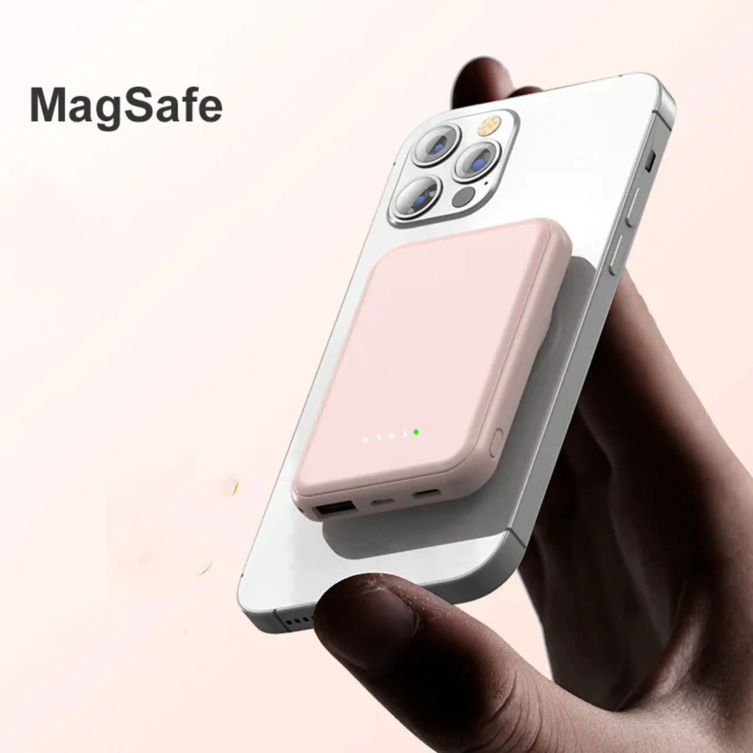 Ultra-Slim Wireless Magnetic Power Bank 5000mAh - Image 5