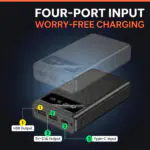 30,000mAh with 4 adapters (2xUSB) Smart Safe / Power Bank - Image 4