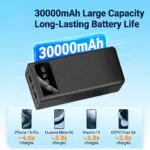 30,000mAh with 4 adapters (2xUSB) Smart Safe / Power Bank - Image 3