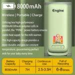 Baby Bottle Warmer, USB Rechargeable Wireless Bottle Warmer for Outdoor - Image 5
