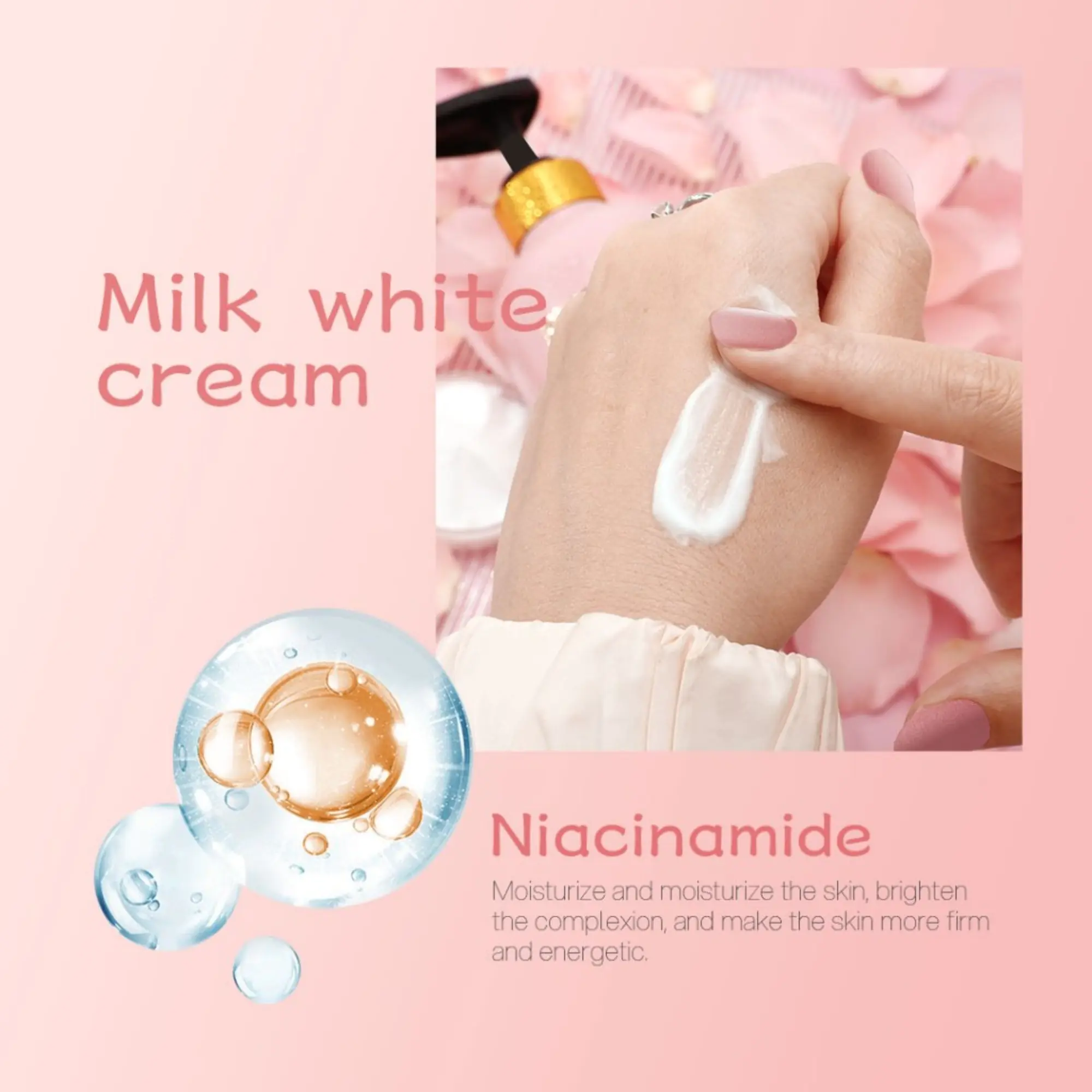 Shawill Sakura Niacinamide Whitening Body Lotion – 500ml - Image 9
