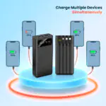 30,000mAh with 4 adapters (2xUSB) Smart Safe / Power Bank - Image 6