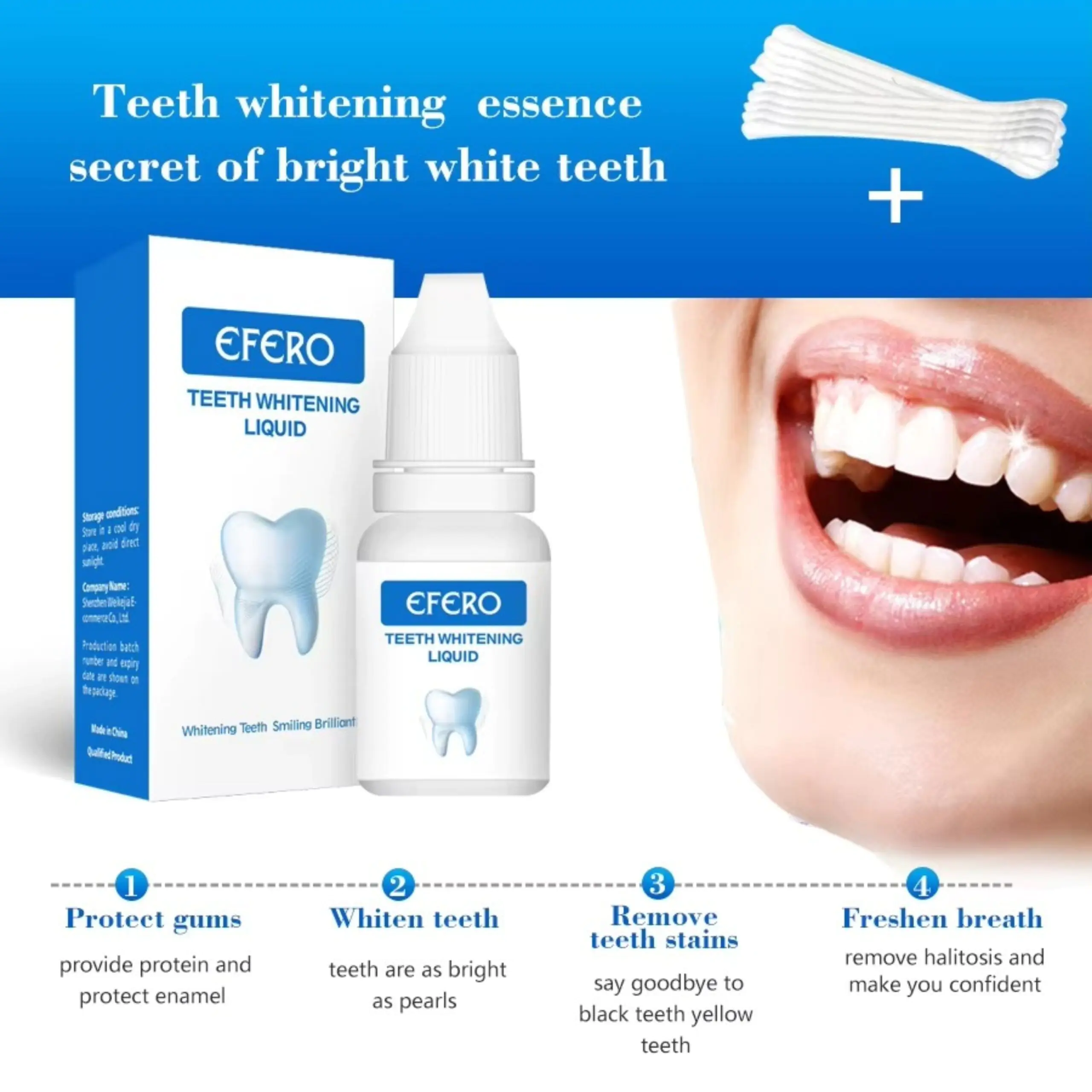 Efero Teeth Whitening Essence – Bright Smile in Days - Image 5