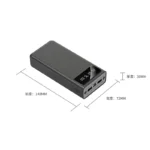 30000mAh with 4 adapters (2xUSB) Smart Safe / Power Bank - Image 7